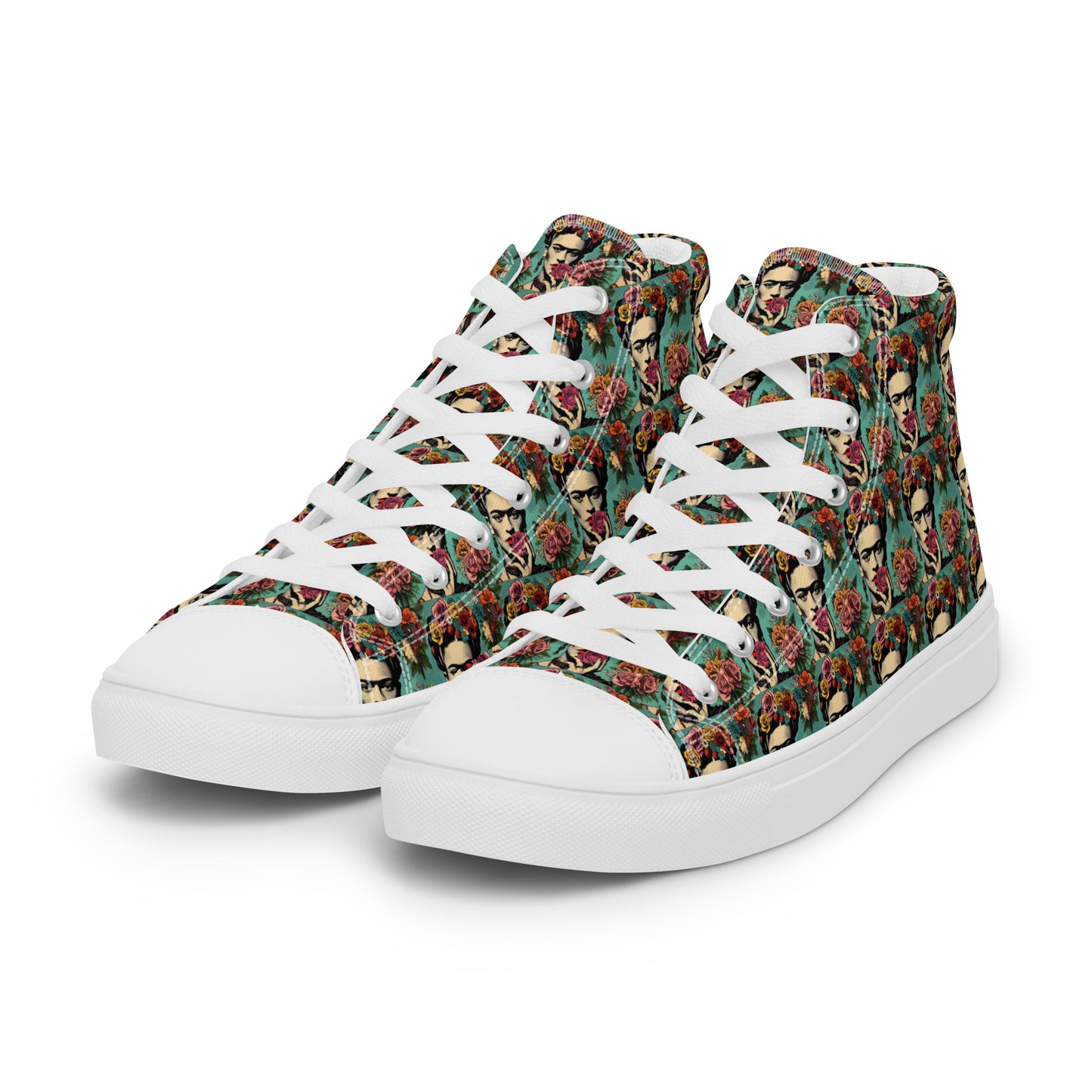 La Rosa - Women’s high top canvas shoes