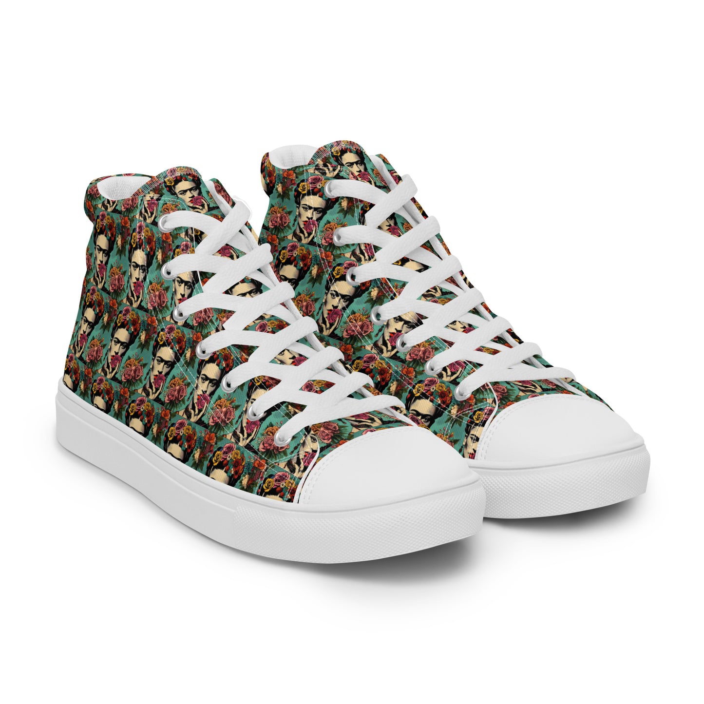 La Rosa - Women’s high top canvas shoes